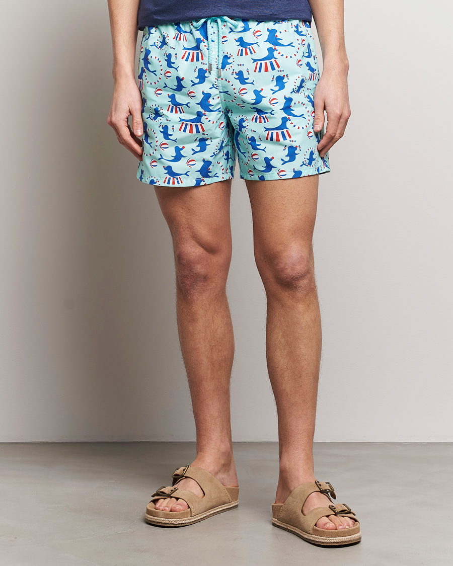 Men | Swimwear | Vilebrequin | Moorea Printed Swimshorts Thalessa