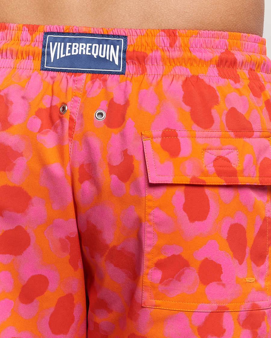Men | Swimwear | Vilebrequin | Moorise Printed Swimshorts Abricot