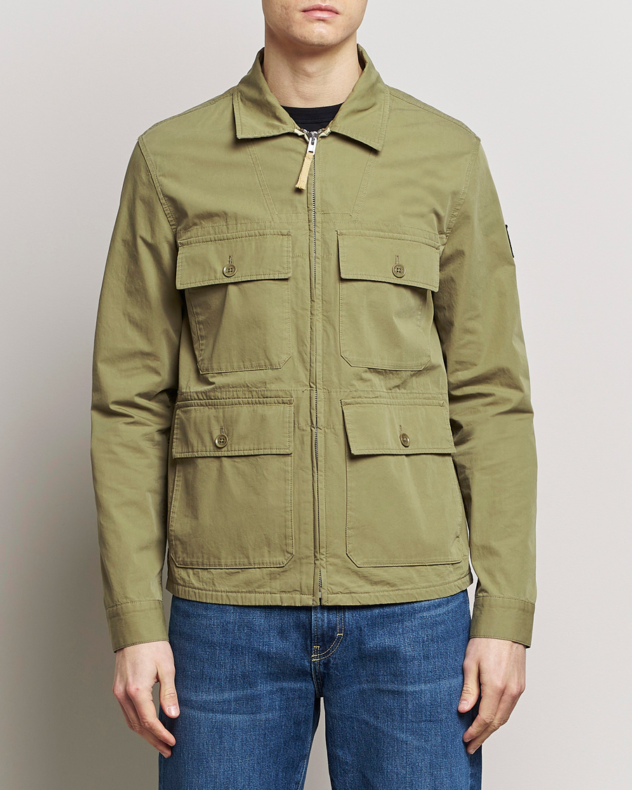 Men | Coats & Jackets | Belstaff | Dalesman Cotton Field Jacket Aloe