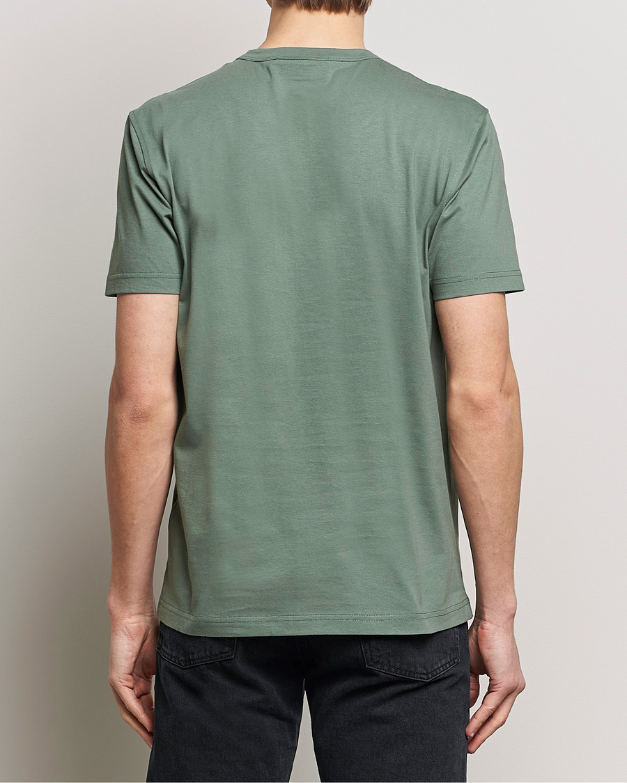 Men | T-Shirts | Belstaff | Cotton Logo T-Shirt Mineral Green
