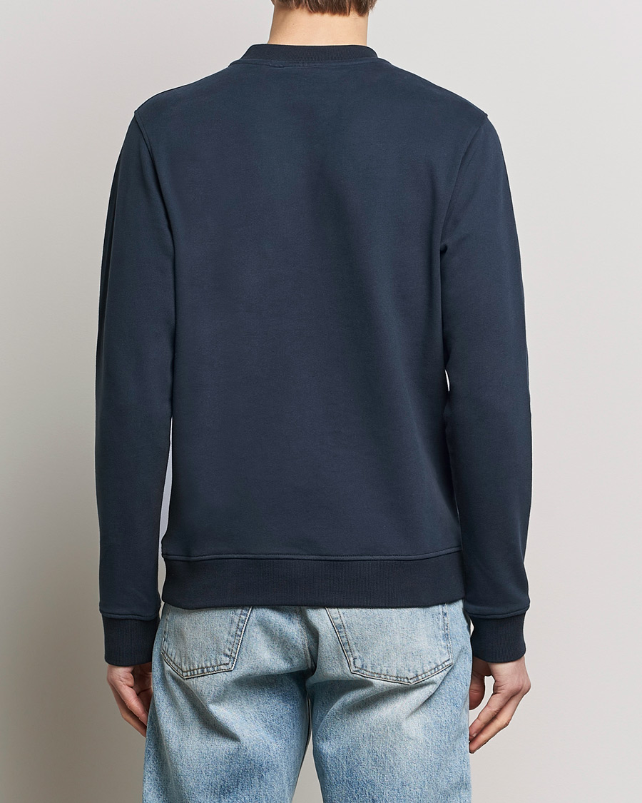 Men | Sweaters & Knitwear | Belstaff | Varsity Logo Sweatshirt Dark Ink