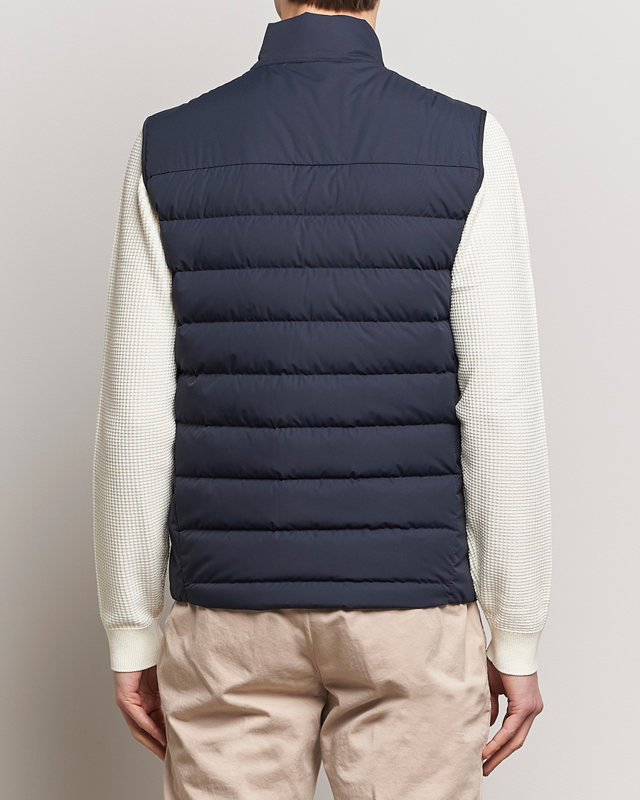 Men | Coats & Jackets | Scandinavian Edition | Ratio II Lightweight Padded Vest Midnight Blue