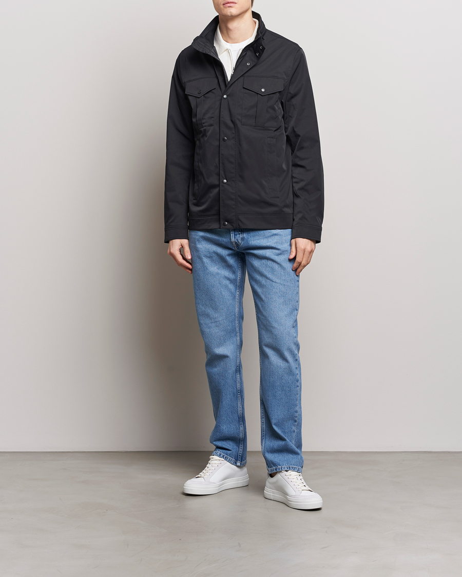 J.Lindeberg Bailey Field Jacket Black at CareOfCarl.com