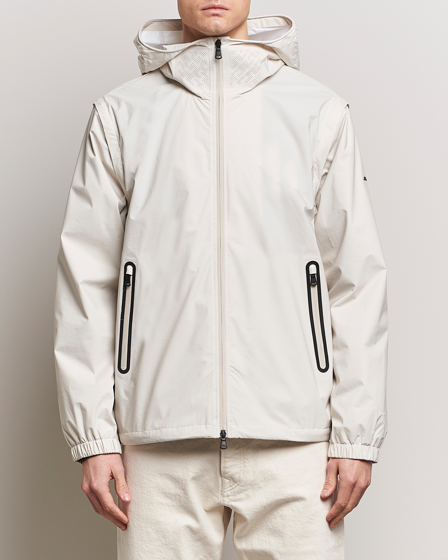 Men | Coats & Jackets | J.Lindeberg | Allen Convertible 3L Jacket Moonbeam