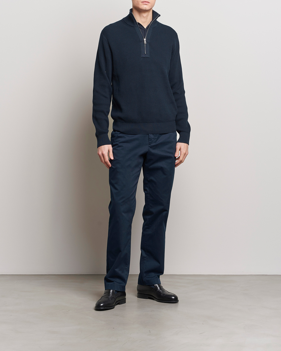 Men | Trousers | J.Lindeberg | Lois Cloud Satin Pants Navy