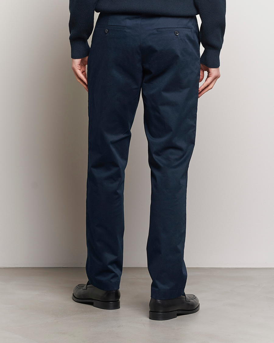 Men | Trousers | J.Lindeberg | Lois Cloud Satin Pants Navy