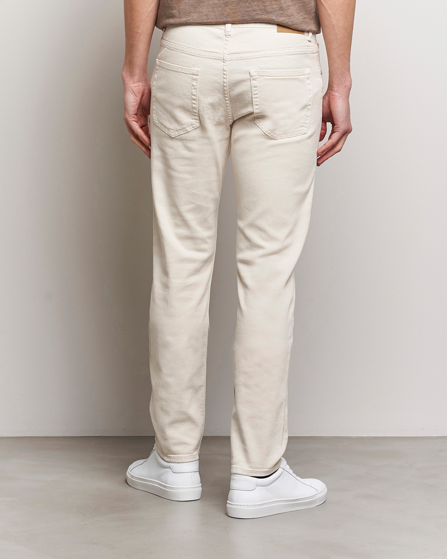 Men | Trousers | J.Lindeberg | Jay Twill Slim Stretch 5-Pocket Trousers Moonbeam