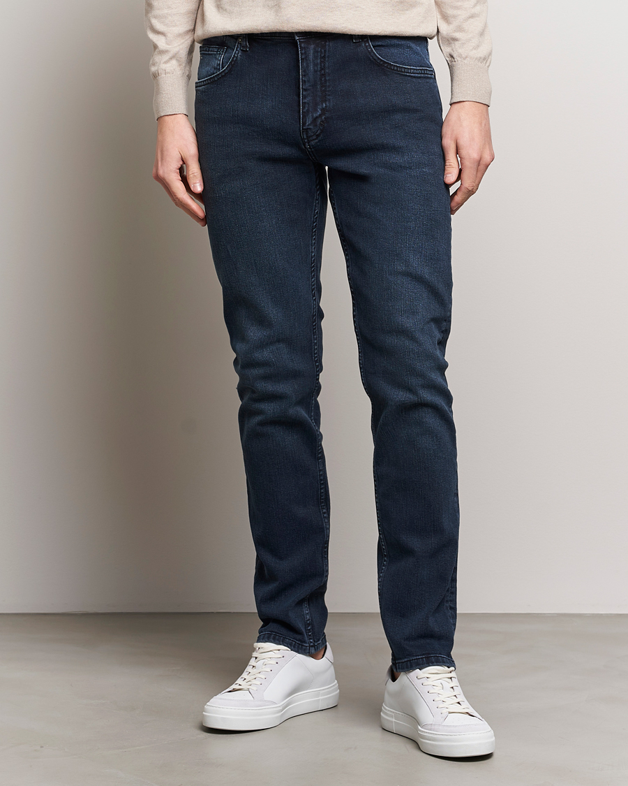 Men | Jeans | J.Lindeberg | Jay Active Blueblack Jeans Dark Blue