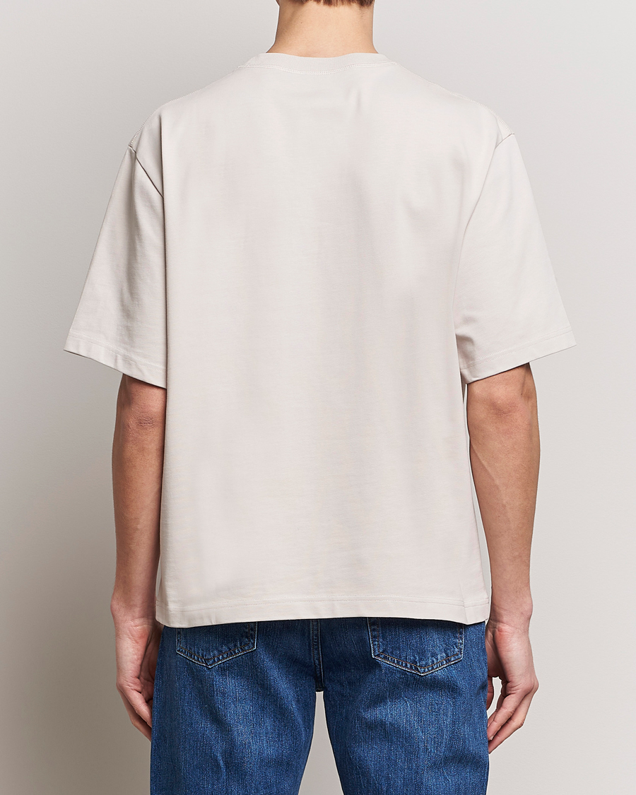 Men | T-Shirts | J.Lindeberg | Cameron Loose T-Shirt Moonbeam