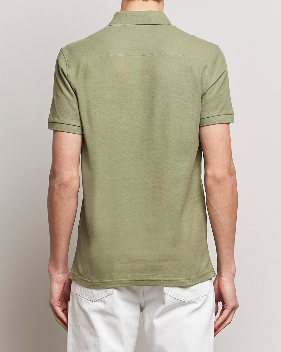 Men | Polo Shirts | J.Lindeberg | Troy Polo Shirt Oil Green