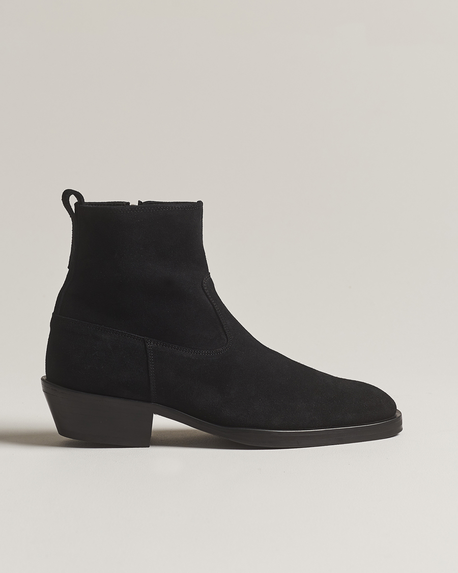 Men | J.Lindeberg Wyatt Suede Boots Black | J.Lindeberg | Wyatt Suede Boots Black