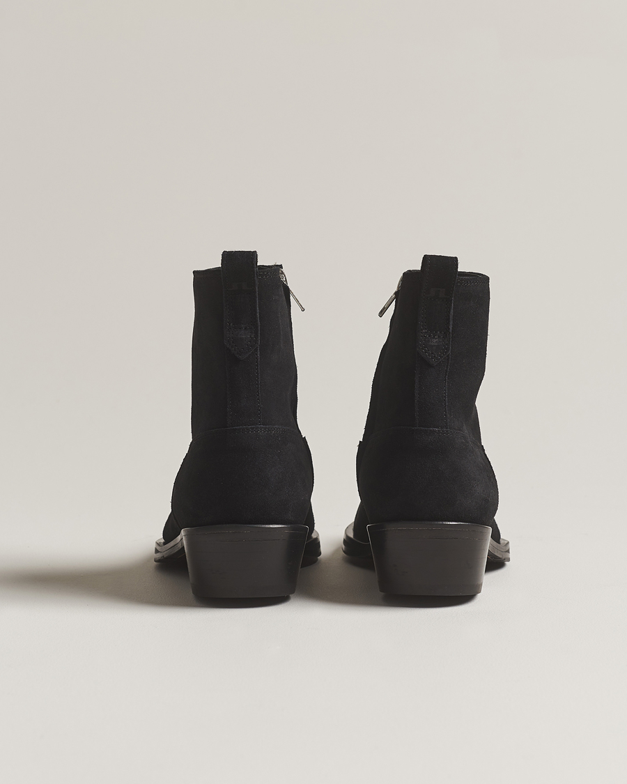 Men | J.Lindeberg Wyatt Suede Boots Black | J.Lindeberg | Wyatt Suede Boots Black