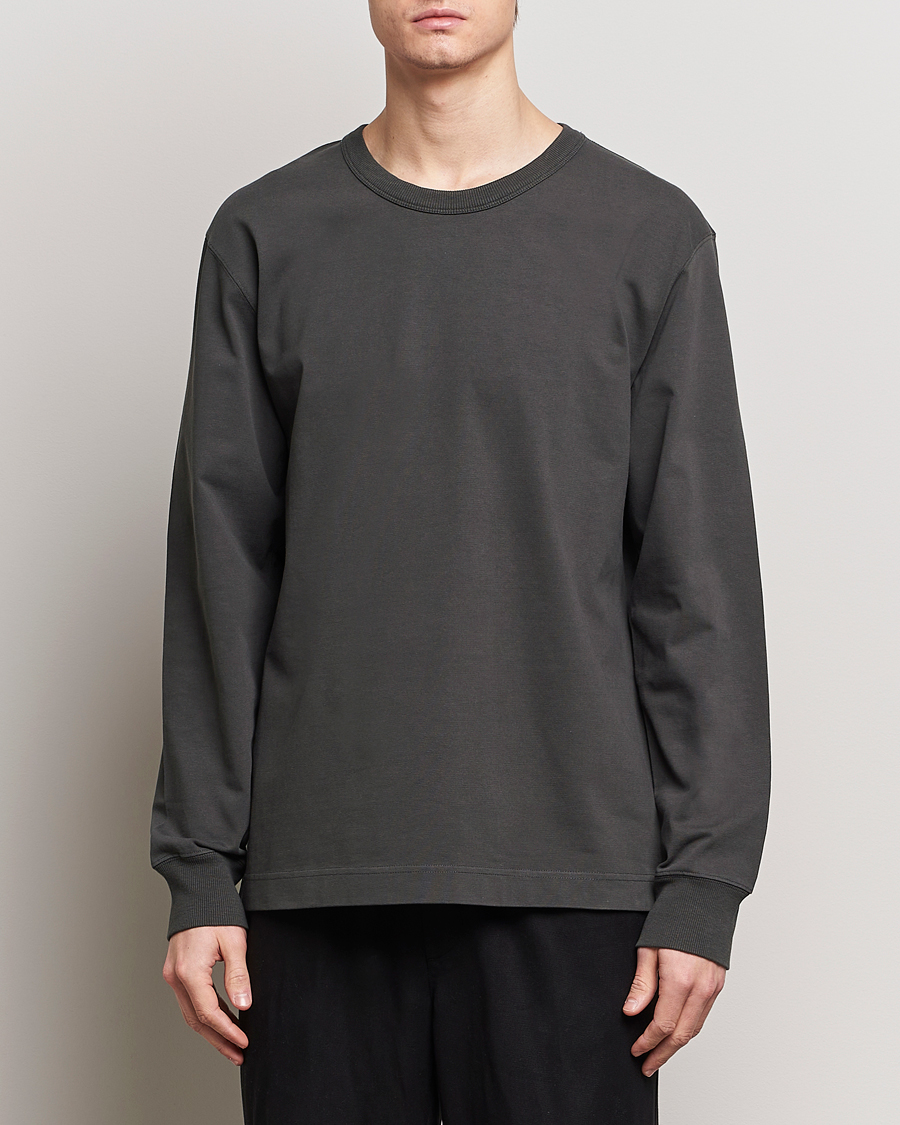 Mies |  | CDLP | Heavyweight Long Sleeve T-Shirt Charcoal