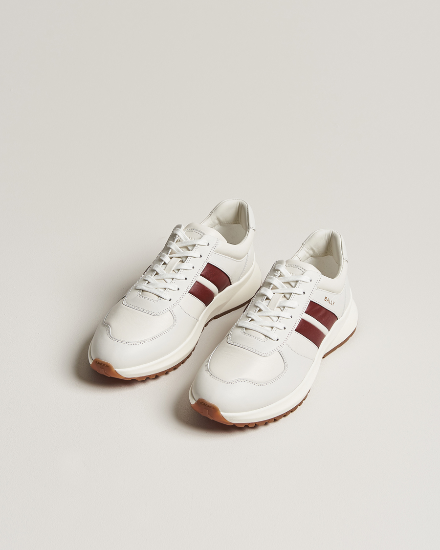Men |  | Bally | Darsyl Leather Running Sneaker White