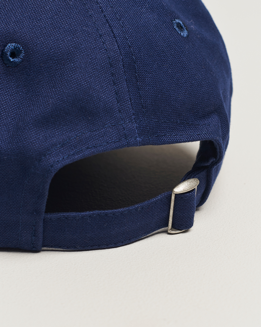 Men | Drake's Madras D Aplique Baseball Cap Navy | Drake's | Madras D Aplique Baseball Cap Navy