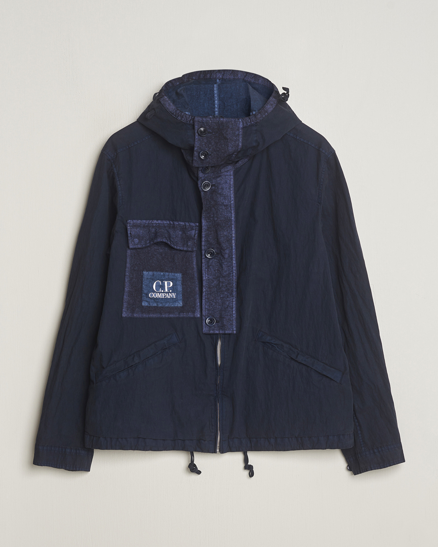 Men | Coats & Jackets | C.P. Company | 50 Filli Gum Cotton/Nylon Jacket Navy
