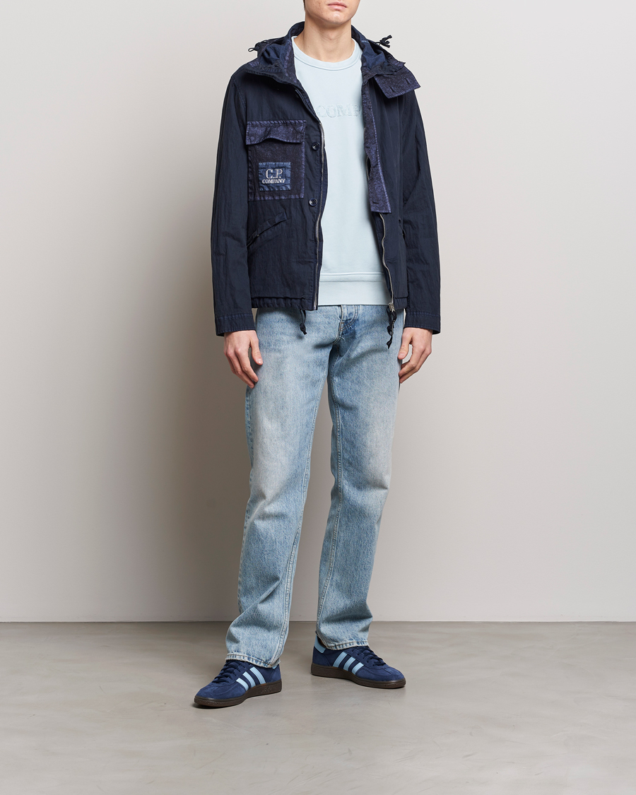 Men | Coats & Jackets | C.P. Company | 50 Filli Gum Cotton/Nylon Jacket Navy