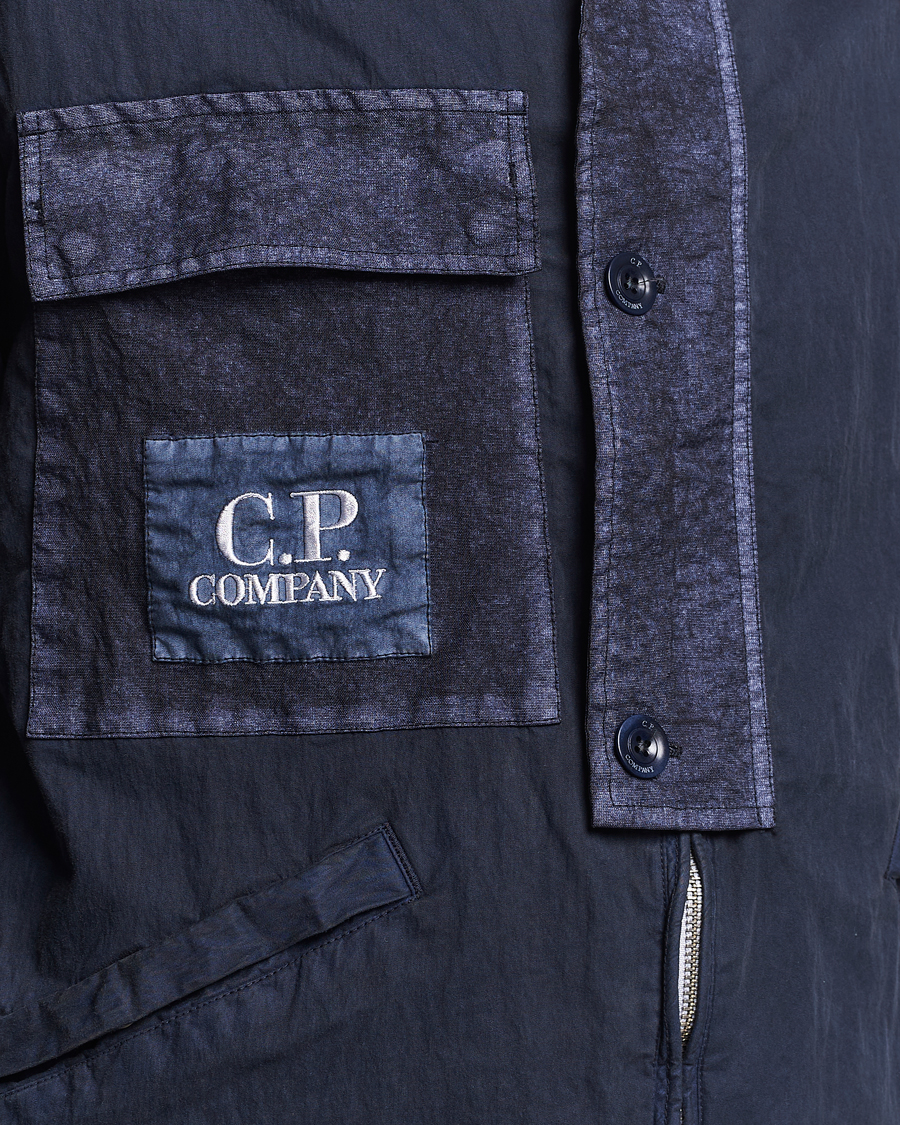 Men | Coats & Jackets | C.P. Company | 50 Filli Gum Cotton/Nylon Jacket Navy
