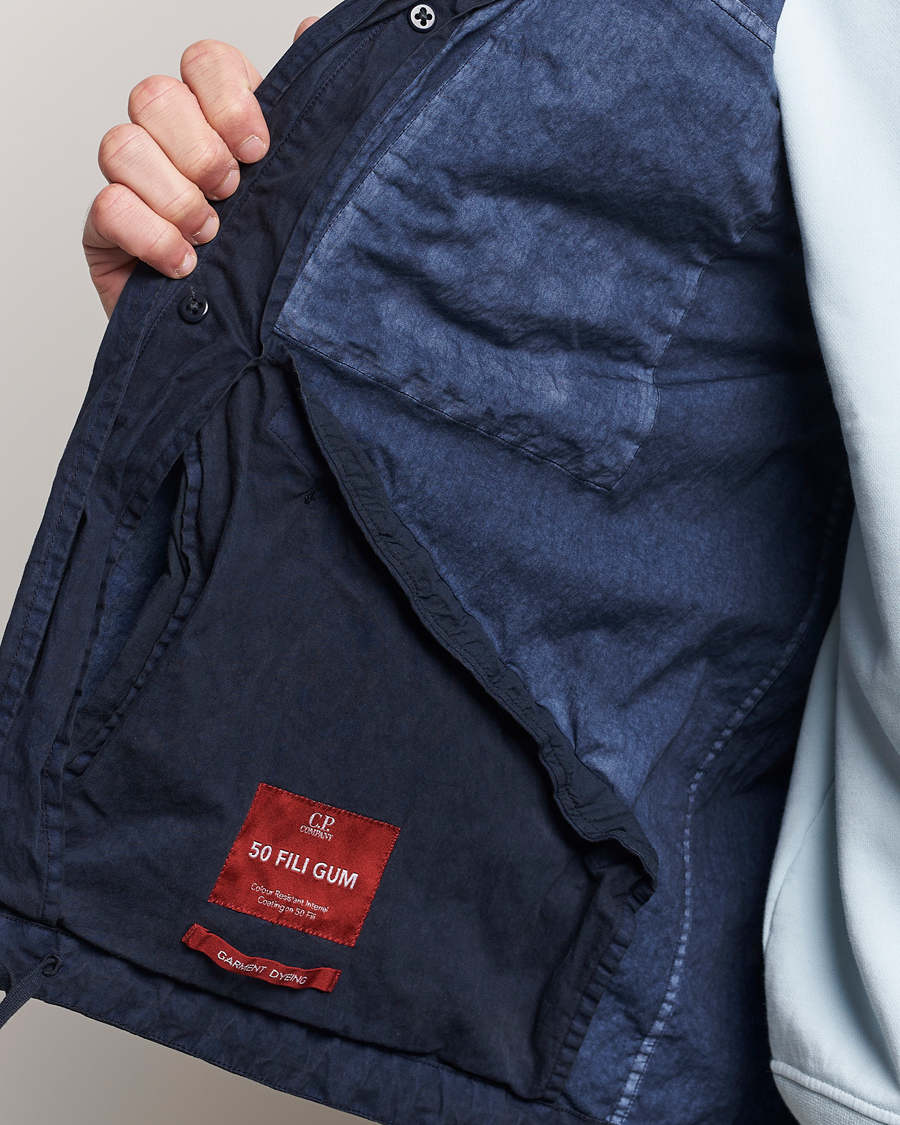 Men | Coats & Jackets | C.P. Company | 50 Filli Gum Cotton/Nylon Jacket Navy