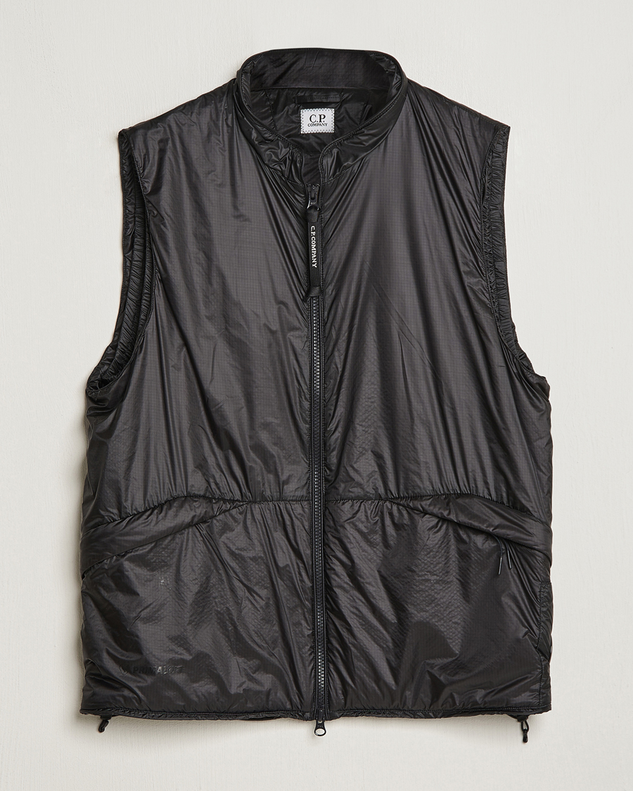 Men | Coats & Jackets | C.P. Company | Nada Shell Primaloft Ripstop Vest Black