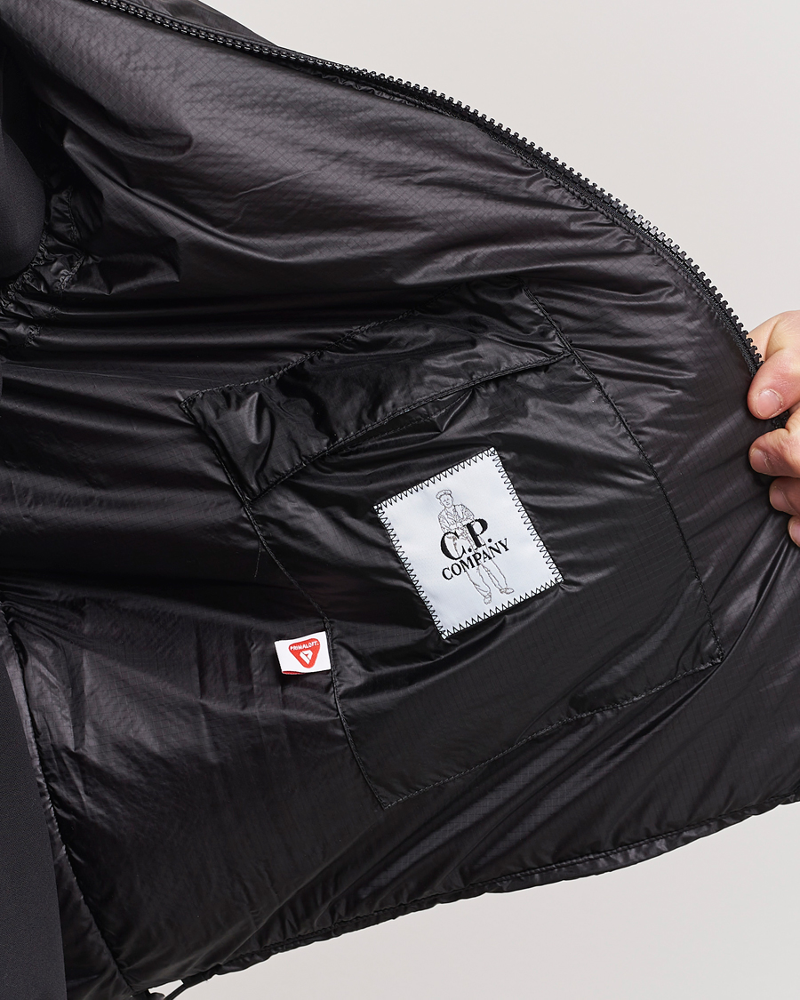 Men | Coats & Jackets | C.P. Company | Nada Shell Primaloft Ripstop Vest Black