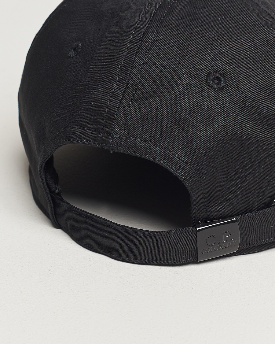 Men | C.P. Company Cotton Gabardine Cap Black | C.P. Company | Cotton Gabardine Cap Black
