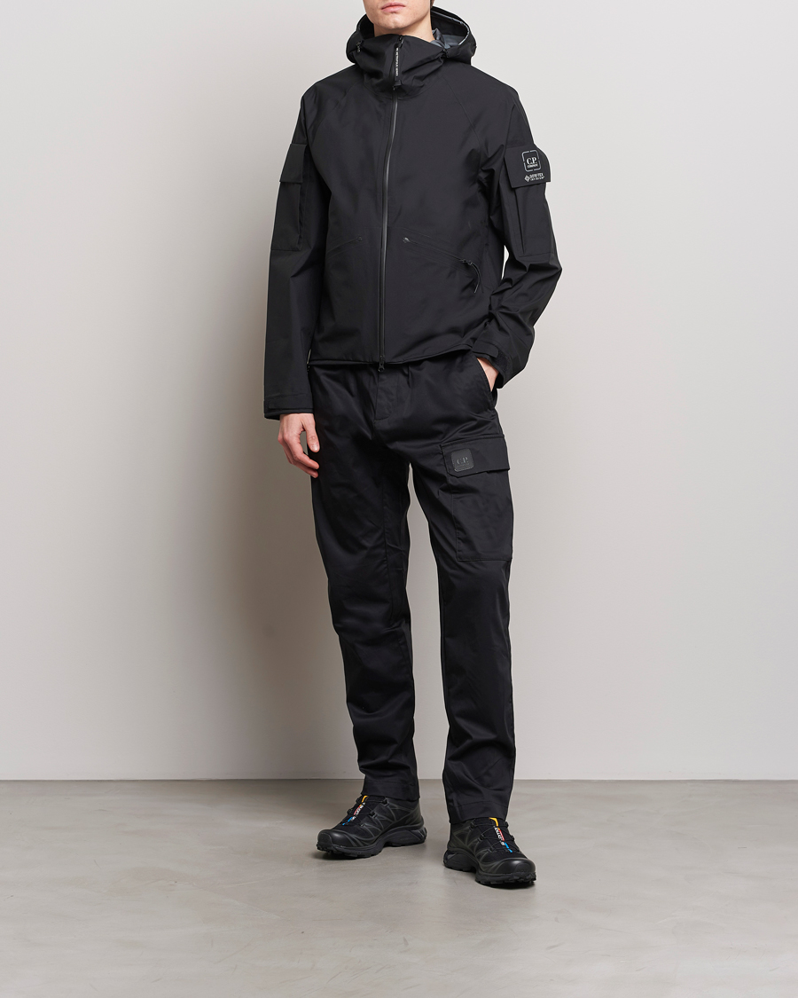 Men |  | C.P. Company | Metropolis GORE-TEX Nylon Hooded Jacket Black