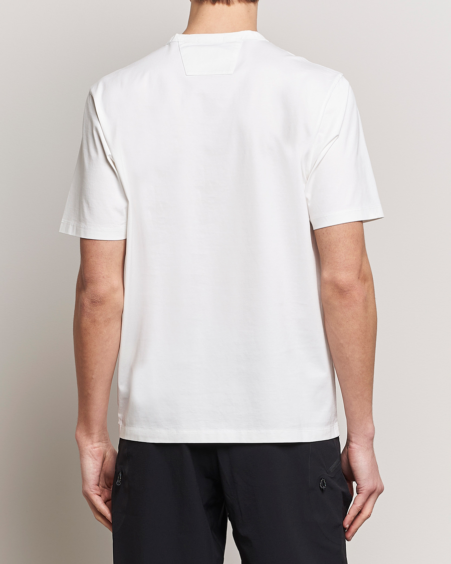 Men | T-Shirts | C.P. Company | Metropolis Mercerized Jersey Logo T-Shirt White