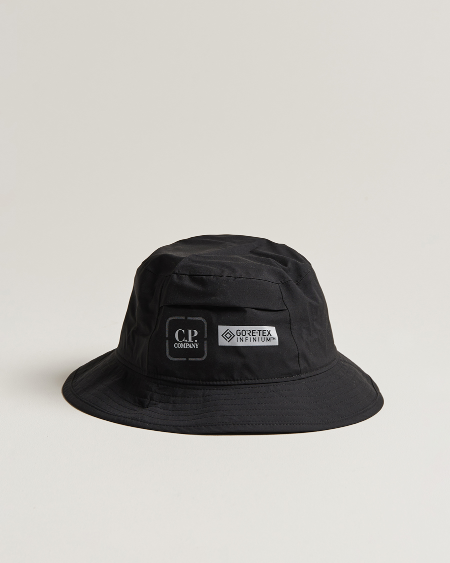 Men | C.P. Company Metropolis Gore-Tex Bucket Hat Black | C.P. Company | Metropolis Gore-Tex Bucket Hat Black