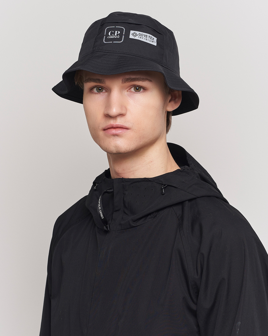 Men | C.P. Company Metropolis Gore-Tex Bucket Hat Black | C.P. Company | Metropolis Gore-Tex Bucket Hat Black