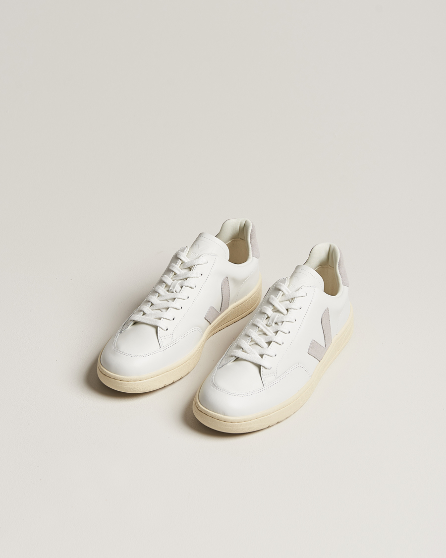 Men | Sneakers | Veja | V-12 Sneaker Extra White/Light Grey