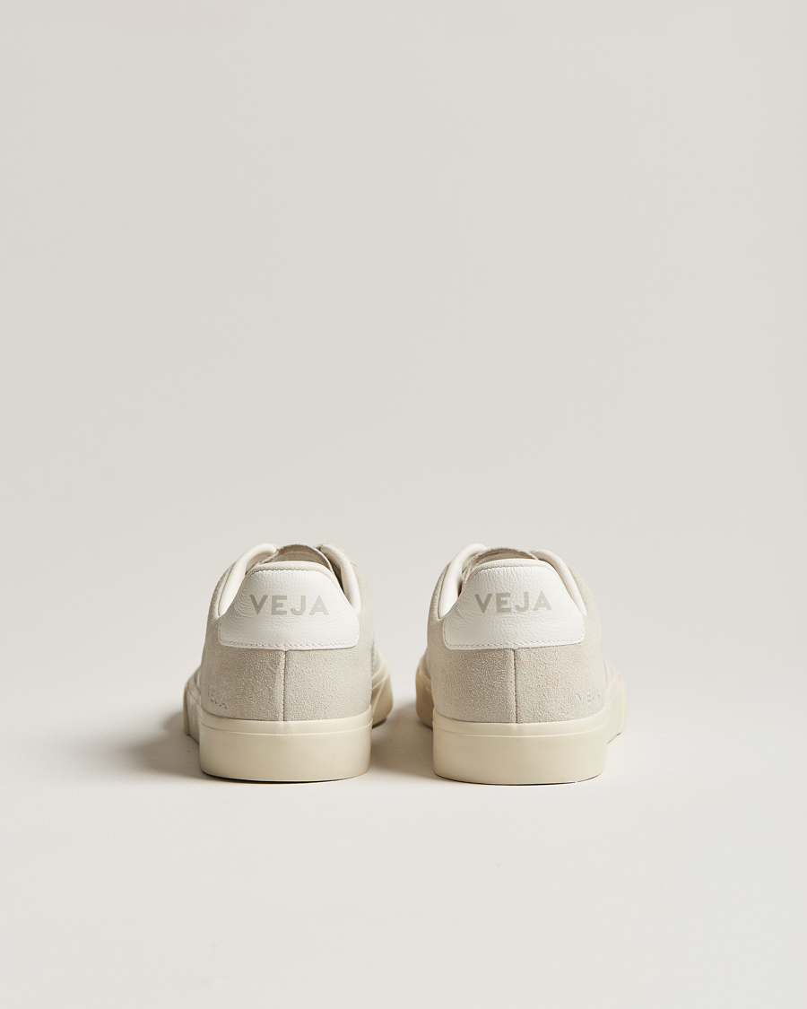 Men | Veja Campo Suede Sneaker Natural White | Veja | Campo Suede Sneaker Natural White