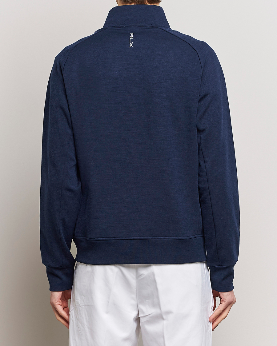 Men | Sweaters & Knitwear | RLX Ralph Lauren | Performance Hybrid Half Zip Refined Navy