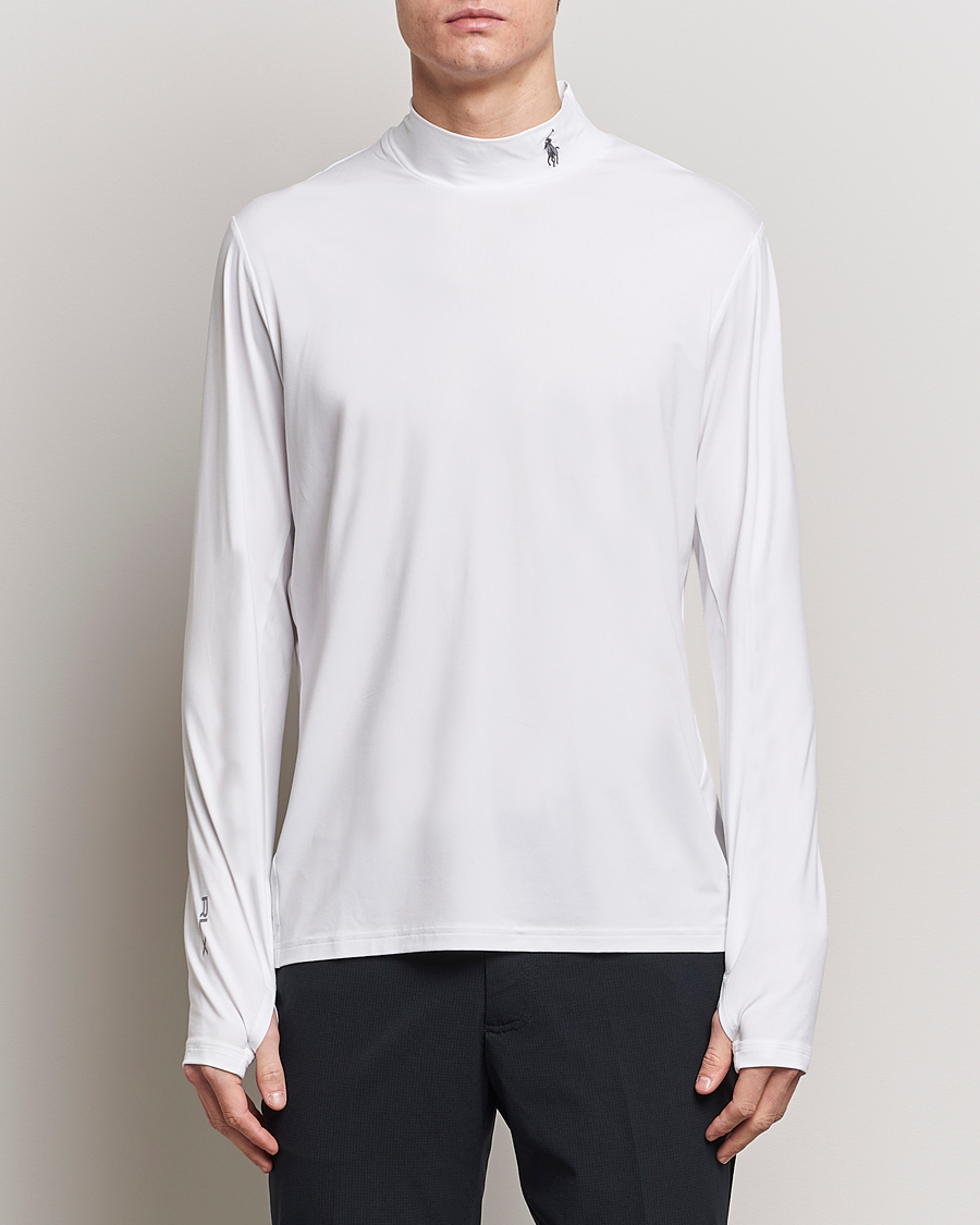 Men | T-Shirts | RLX Ralph Lauren | Airflow Soft Compression Ceramic White