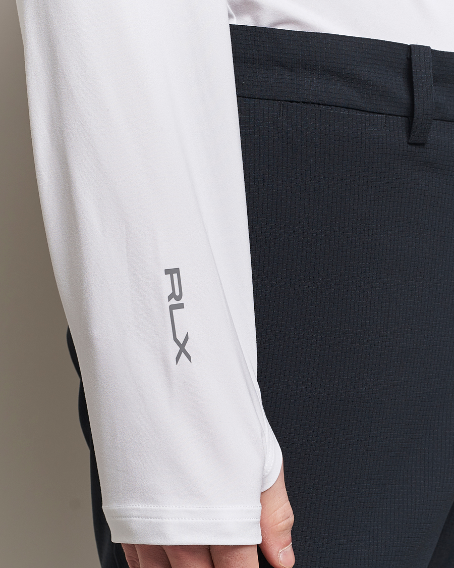 Men | T-Shirts | RLX Ralph Lauren | Airflow Soft Compression Ceramic White