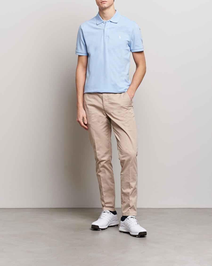 Men | Polo Shirts | Polo Ralph Lauren Golf | Performance Stretch Polo Office Blue