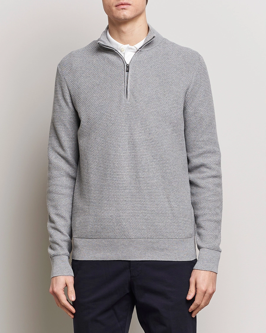 Men | Sweaters & Knitwear | Polo Ralph Lauren Golf | Cotton Jersey Half Zip Andover Heather