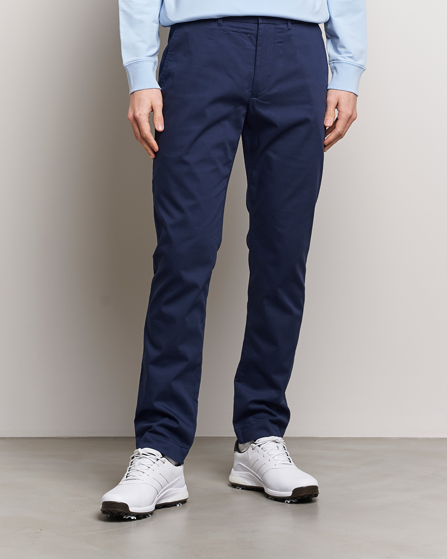 Men | Functional Trousers | Polo Ralph Lauren Golf | Stretch Cotton Golf Pants Refined Navy