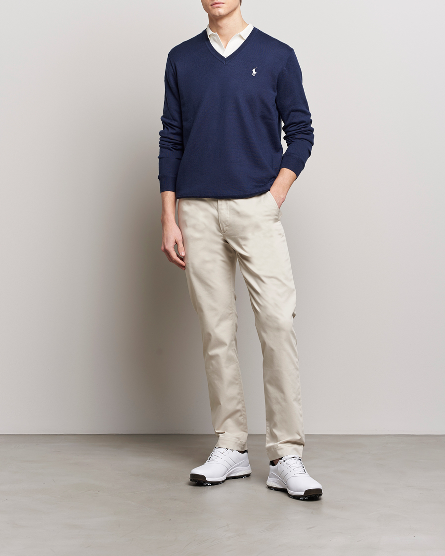 Men | Trousers | Polo Ralph Lauren Golf | Stretch Cotton Golf Pants Basic Sand
