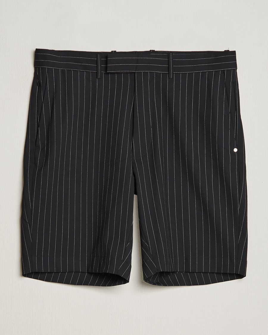 Men | Shorts | RLX Ralph Lauren | Tailored Golf Shorts Black Pinstripe