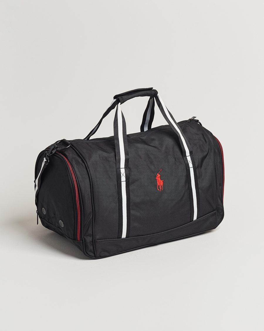 Men | Sport | RLX Ralph Lauren | Boston Duffle Bag Black/Red