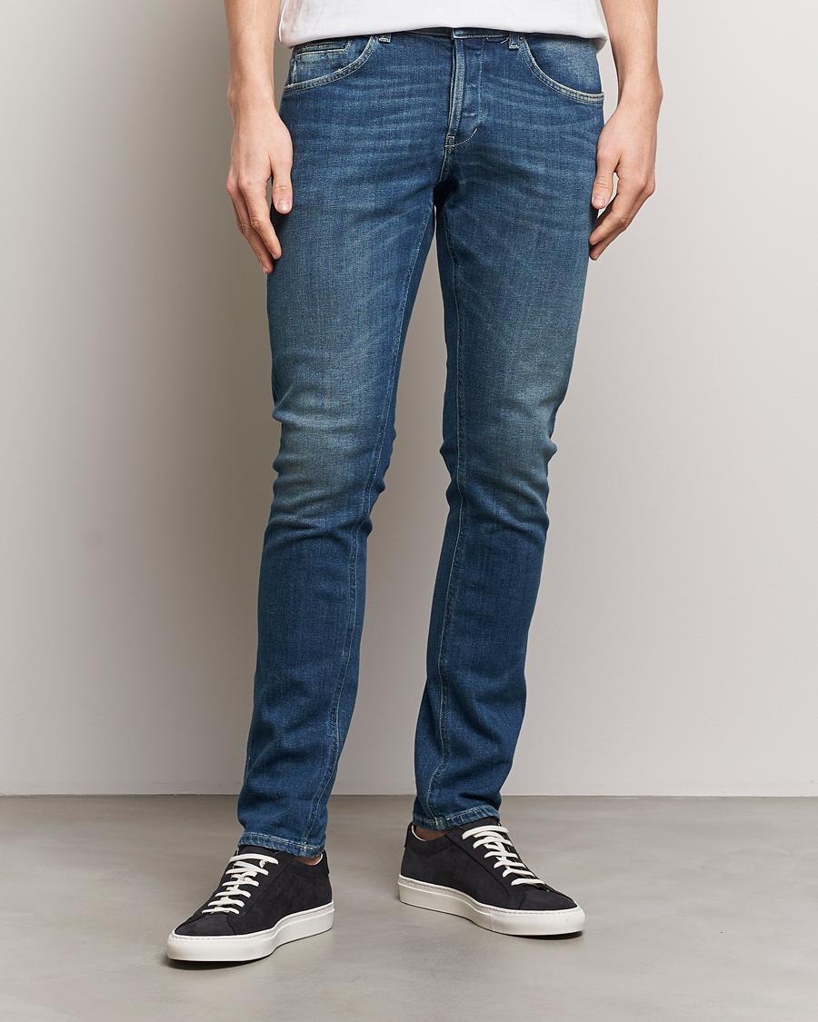 Men | Blue jeans | Dondup | George Jeans Medium Blue