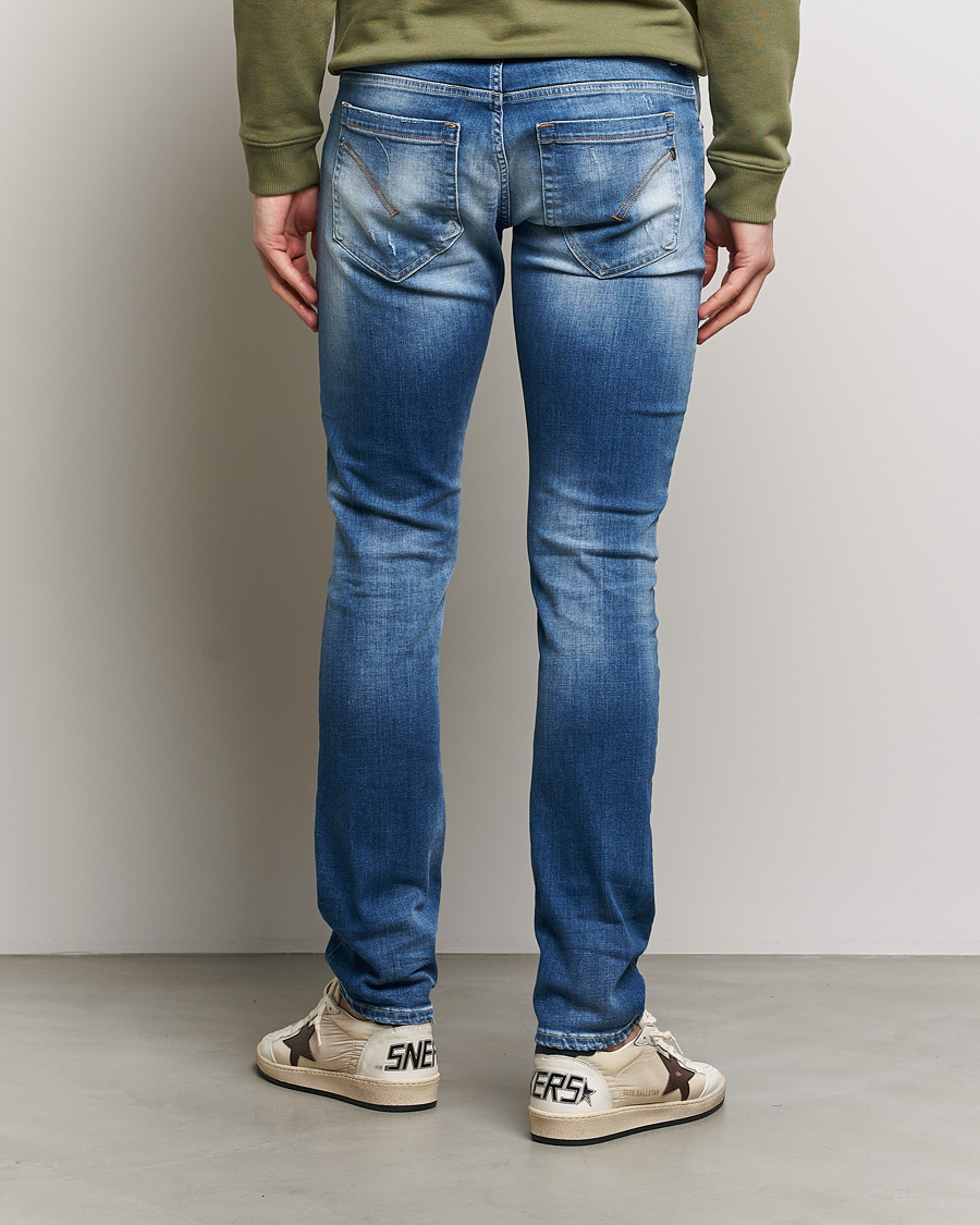 Men | Jeans | Dondup | George Distressed Jeans Medium Blue