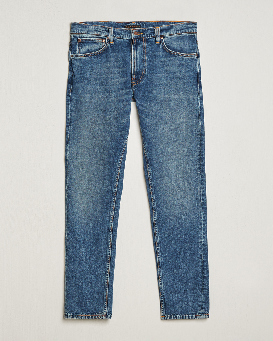 Men | Jeans | Nudie Jeans | Lean Dean Jeans Dark Waters