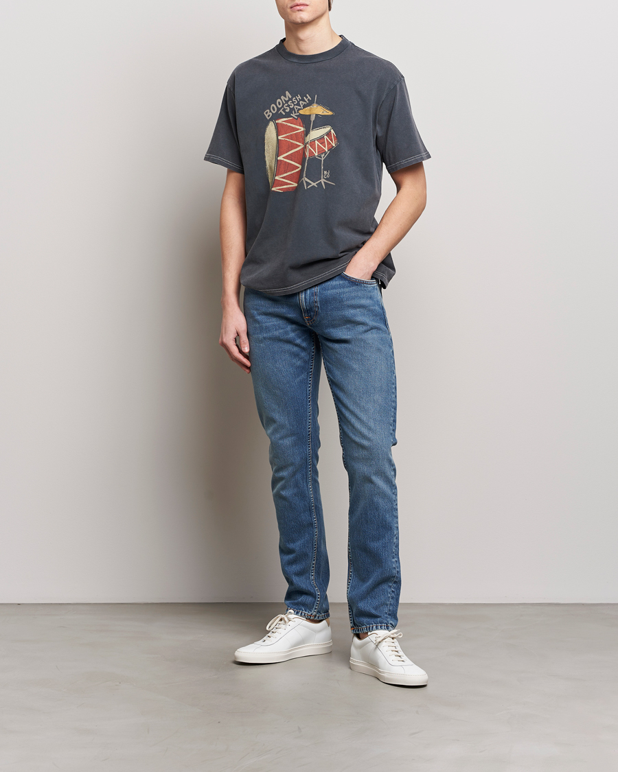 Men | Jeans | Nudie Jeans | Lean Dean Jeans Dark Waters