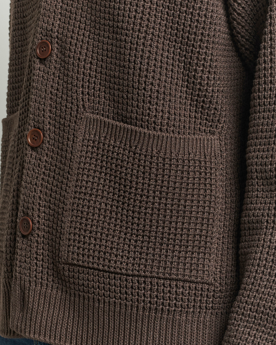 2024 ファッション N!ce knit cardigan（BROWN）