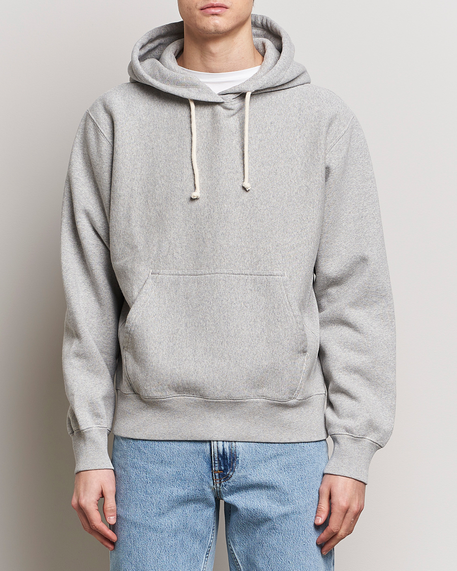 Men | Sweaters & Knitwear | Nudie Jeans | Fredrik Hoodie Grey Melange