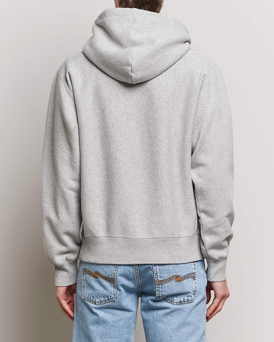 Men | Sweaters & Knitwear | Nudie Jeans | Fredrik Hoodie Grey Melange