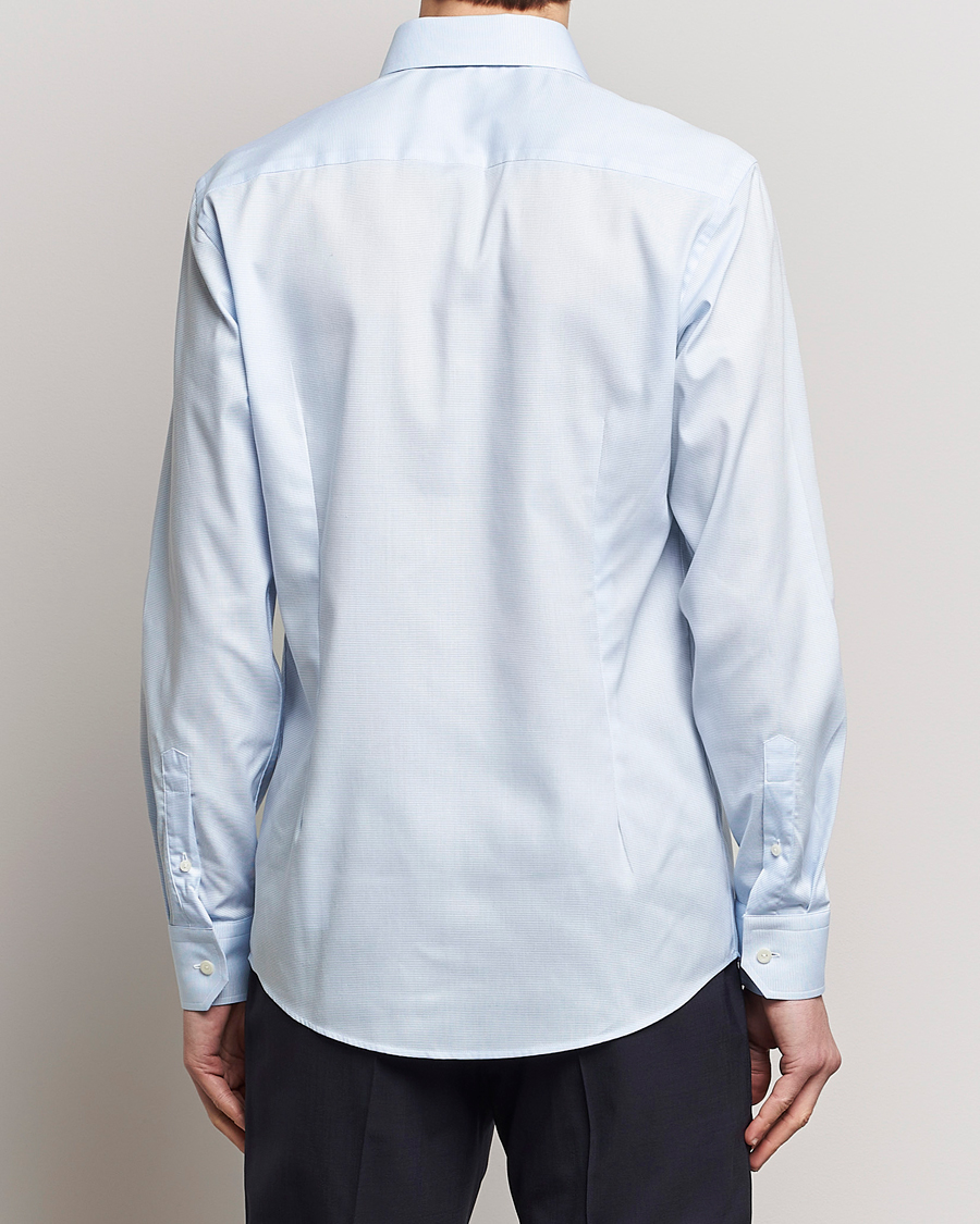 Men | Shirts | Eton | Slim Fit Twill Shirt Light Blue