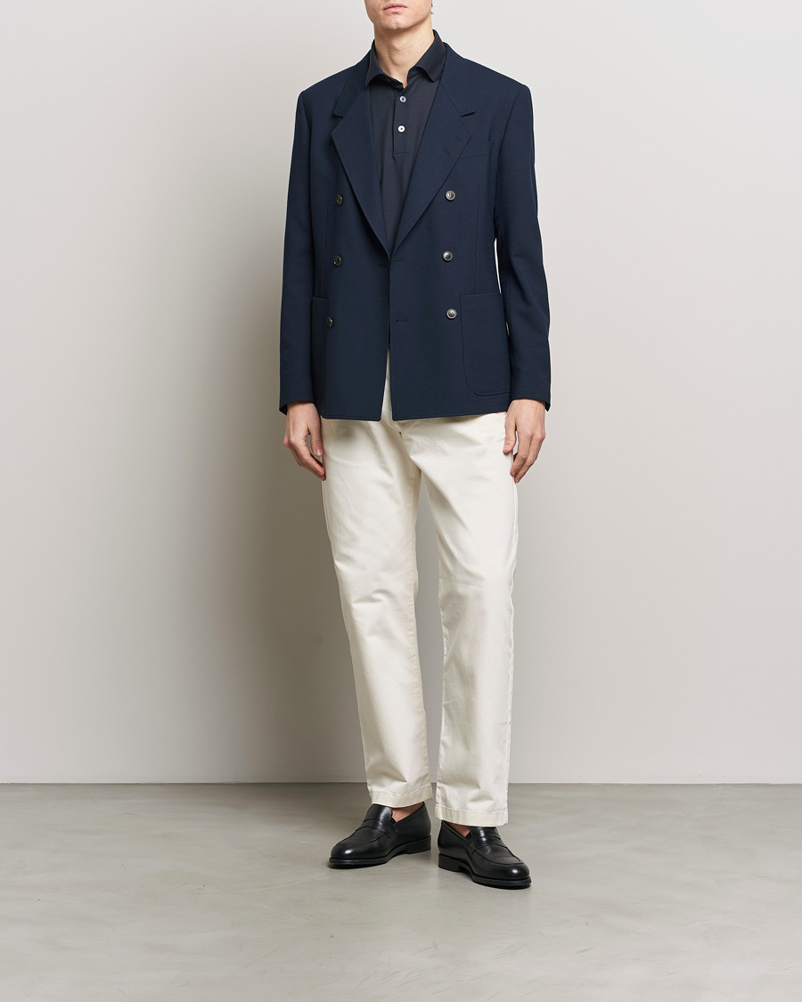 Men | Blazers | Tiger of Sweden | Jeen Double Breasted Blazer Light Ink